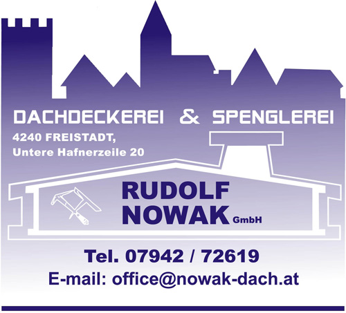 Logo Nowak Dach - Rudolf Nowak Dachdeckerei & Spenglerei